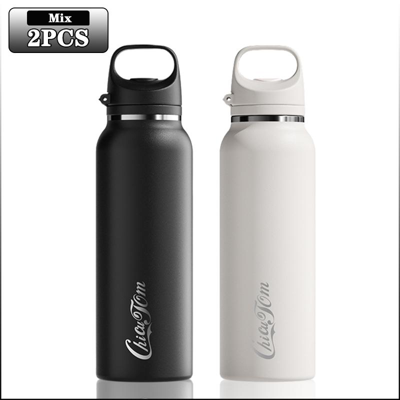 Stainless Steel Portable Water Bottle Leakproof Insulated SportsCup forOutdoorCycling Hiking Gym Travel Halloween Christmas Gift
