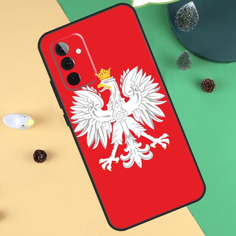 Polen Polnische Flagge Hülle Für Samsung Galaxy A35 A55 A15 A25 A53 A33 A13 A52 A32 A12 A51 A71 A14 A34 A54 Hülle