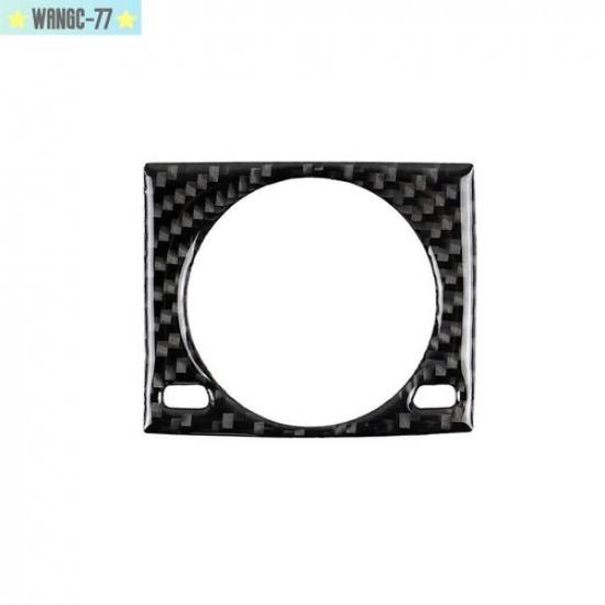 Carbon Fiber For LEXUS IS250  IS350 2014-2018 Center Console Clock Frame Trim