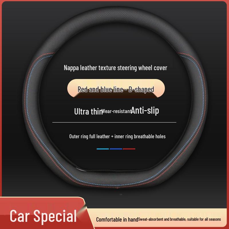 Baojun 510 Leather Steering Wheel Cover - Anti-slip, No-sew for 730/310W/530/630/560