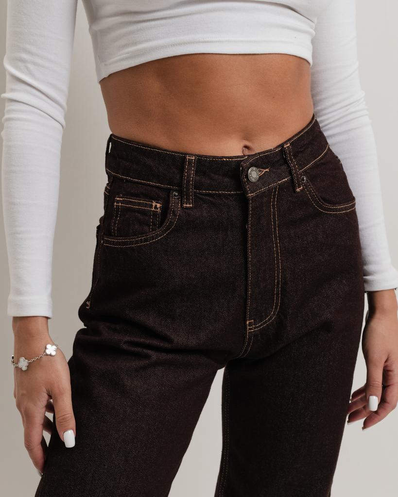 Women's Jeans It's Basic 4226 34 Brown