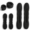 3PCS Hair Bun Maker Set Donut Sponge Twist Styling Tool Hair Curler Clips for Weddings Travel Daily Gift