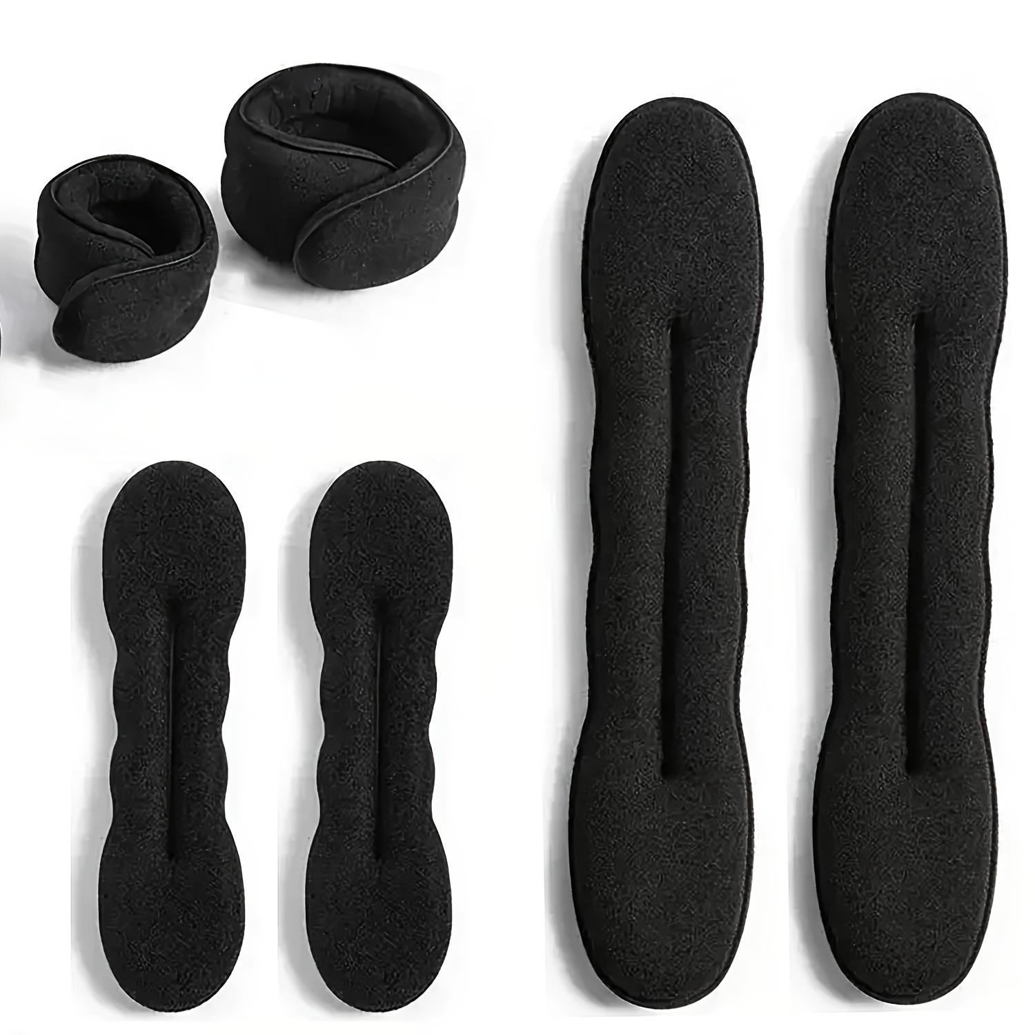 

3Pcs Hair Bun Maker Set, Donut Sponge Twist Styling Tool, Hair Styling Clips for Wedding Daily Travel