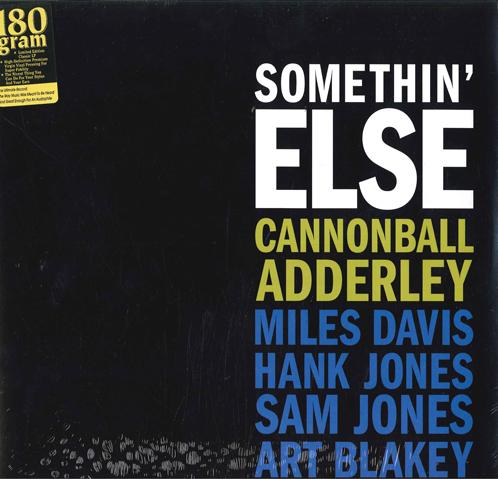 

LP Record CANNONBALL ADDERLEY - Somethin Else VNL12213LP Ermitage 2012 US Jazz