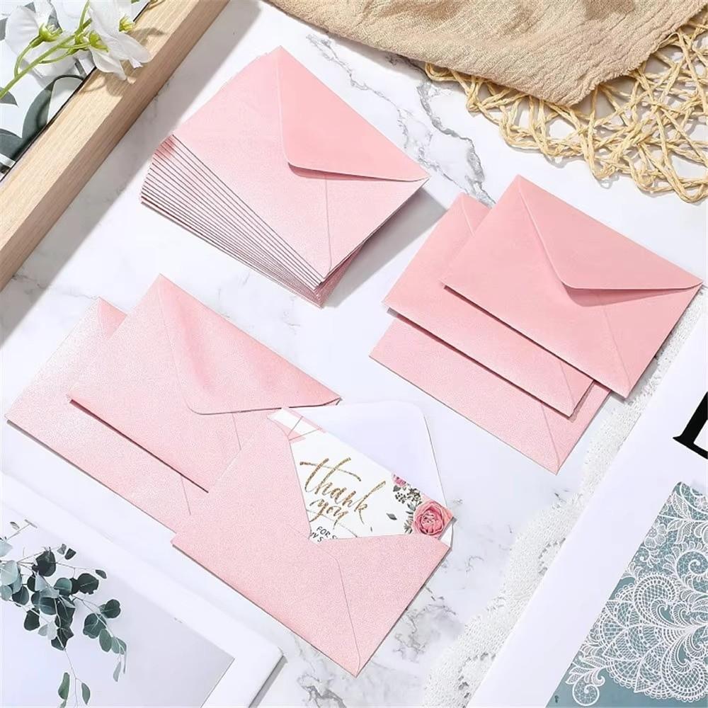 50pcs Vintage Style Blank Envelope 10x7cm Greeting Card Envelope  Wedding Invitation