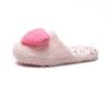 Fashion 2025 Home Slippers Women's Indoor fur Slippers Winter Ladies Slippers Cute Love Shape Female Shoes Female Girls Warm Slippers