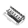 Electric Guitar Bridge Tailpiece 78MM Silver - Fixed String Bridge