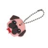Red Bowknot Dog Key Protector, Cute Dog with Red Bowknot Key  , PVC Covers, Key ID  , Key Covers