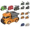 Baby Engineering Vehicle With Inertia Drive And Plastic Material For Early Learning