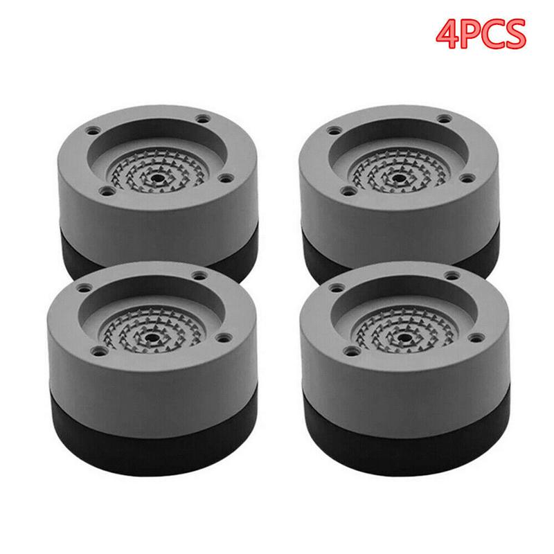 4pcs Household Washing Machine Shock Pad Washing Machines Multi-Functional Universal Anti-Slip Noise-Reducing Base Home Tools