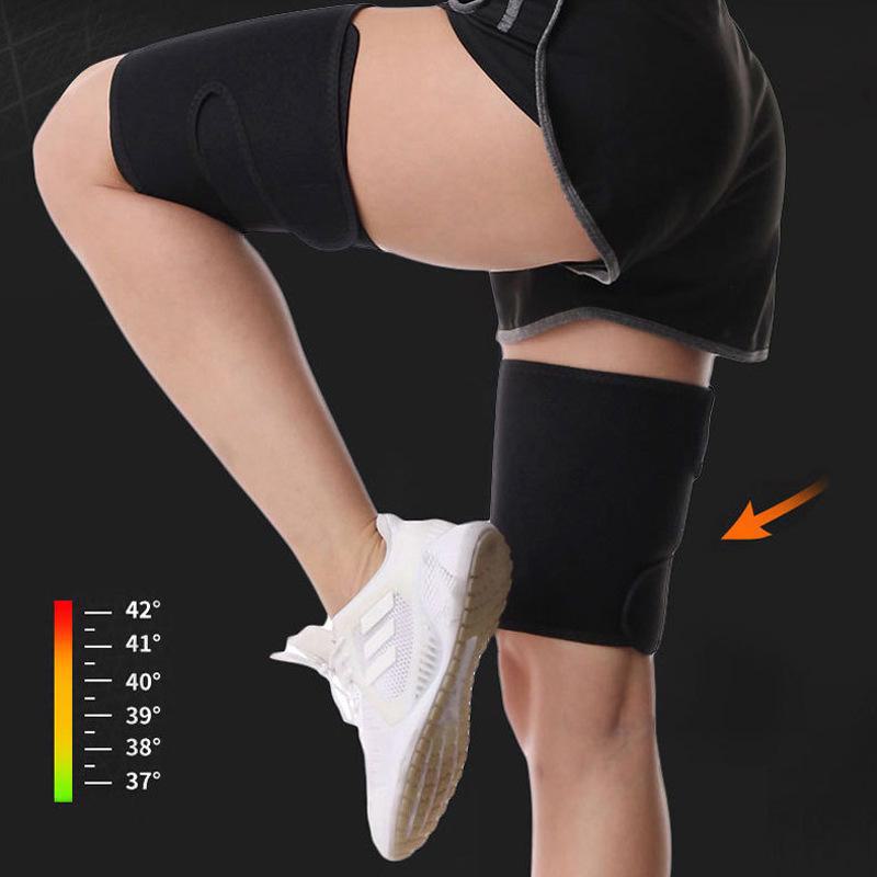 Oberschenkelschützer für Outdoor-Sportarten zum Laufen und Muskelschutz - Schweißreduzierende, fettverbrennende Beingurte für Erwachsene