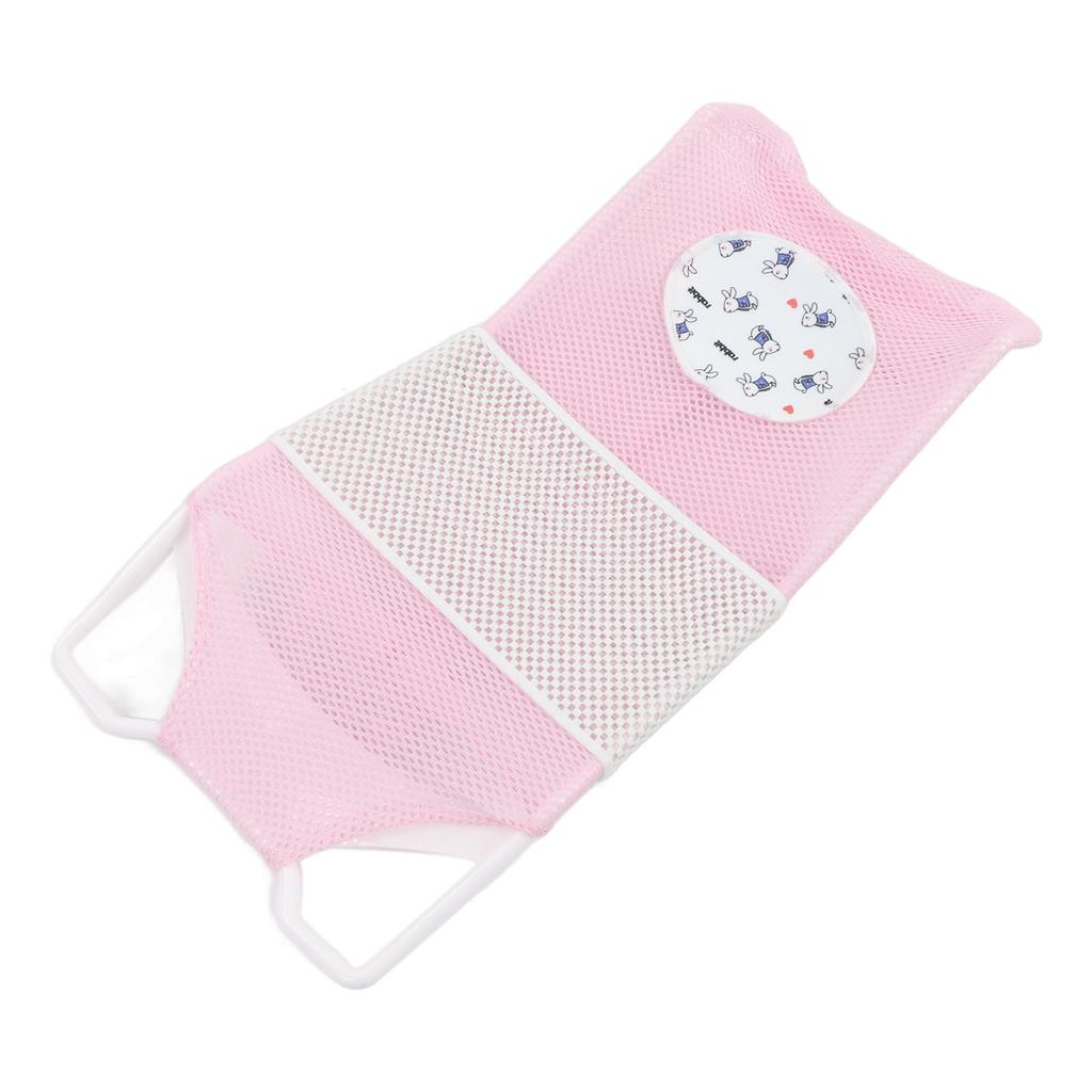 Baby Mesh Bath Cushion Pad Cute Cartoon Safe Ergonomic Newborn Bathtub Support Net Mat for Home