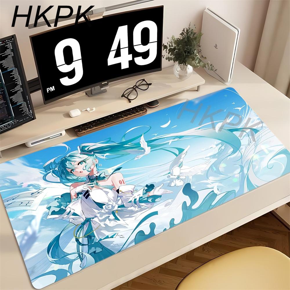 Mouse Pad H-hatsune Miku Multi Mousepad Large Size Gamer Keyboard Desk Mats Extended Mausepad Office PC Gaming Accessories Mat