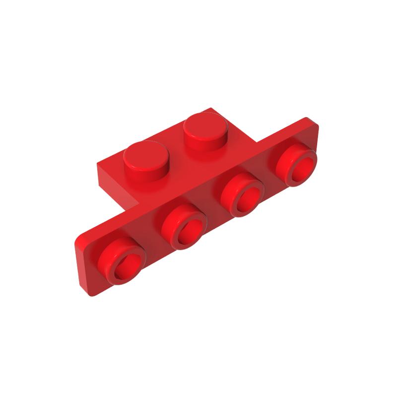 Rainbow Pig MOC Particles 10201 2436 28802 Bracket 1 x 2 - 1 x 4 For Building Blocks Parts DIY Assembles Bricks Tech Kids Toys