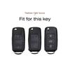 Fashion TPU Car Key Case Cover for VW Volkswagen Polo Tiguan Passat B5 B6 B7 Golf 4 5 6 MK6 Jetta Lavida for Skoda Octavia