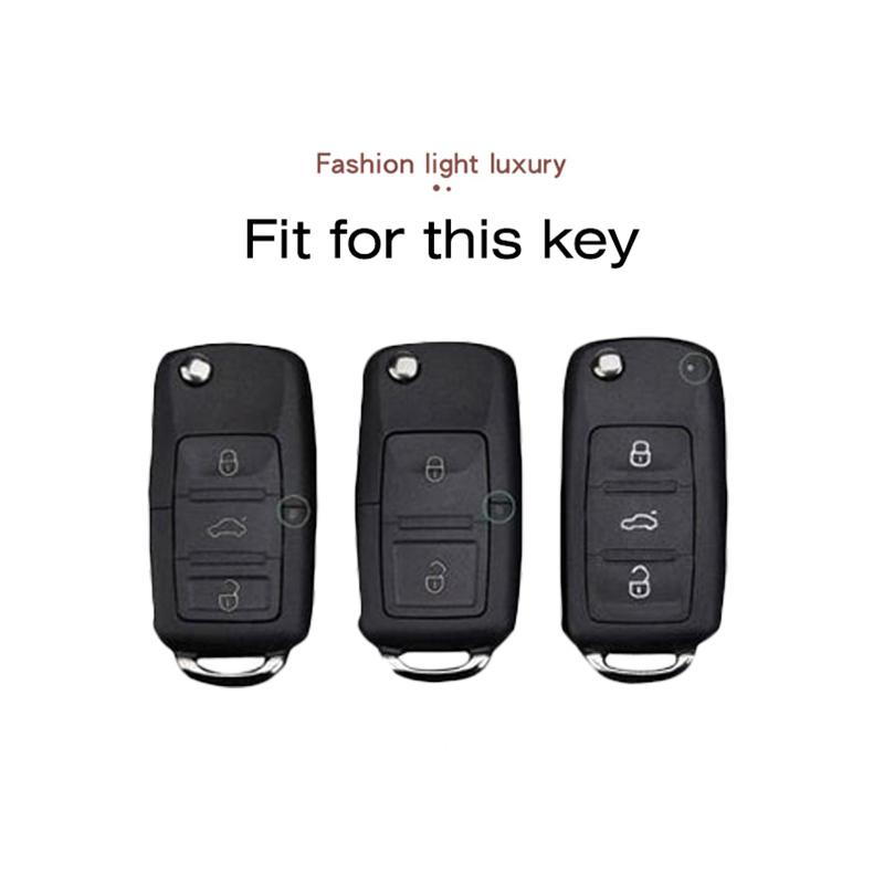 Fashion TPU Car Key Case Cover for VW Volkswagen Polo Tiguan Passat B5 B6 B7 Golf 4 5 6 MK6 Jetta Lavida for Skoda Octavia