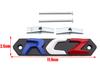 1pcs 3D RCZ metal Car Front grill logo Car front hood l Emblem Car Front emblem styling Accessories For Peugeot