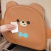 Leather Protective Anti-Child-Kick Pad Waterproof Auto Anti Kick Mat Car Seat Back Cover  For Kids