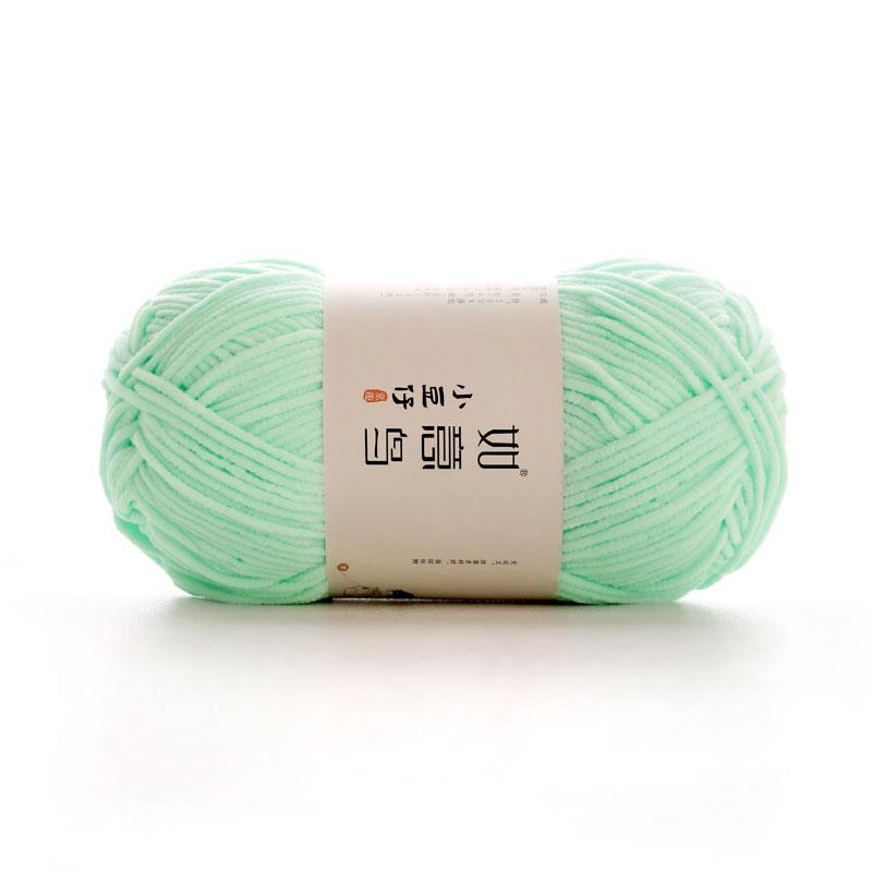 50g/Roll 2mm Thin Chenille Yarn Hand-Woven DIY Doll Craft Scarf Woven Soft Warm Yarn Blanket Crochet Knitting Thread 145 Meters