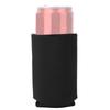 2PCS Neoprene Collapsible Outdoor Sports Water Bottle Cover Portable Cup Insulation Sleeve Bag AccessoriesBlack