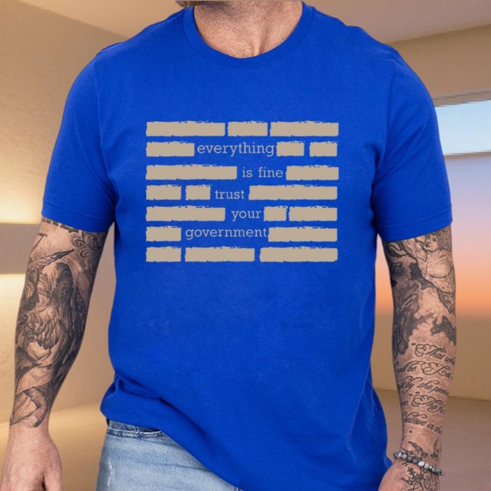 Fashion Pattern Unisexs Tshirt 100 Cotton Printed Loose And Casual Comfortable And Trendy Tshirt