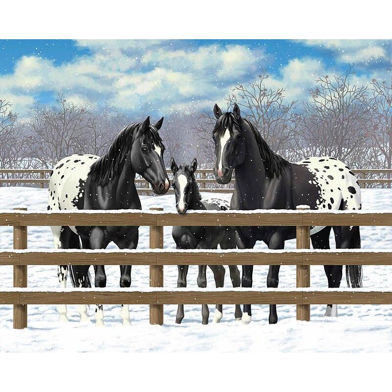 5D DIY Diamond Painting Kit Hummer In The Snow Art Diamond Embroidery Rhinestones Decorations for Home