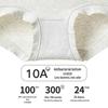 Fenteng Women's High-Waist Antibacterial Cloud Cotton Underwear (3-Pack)