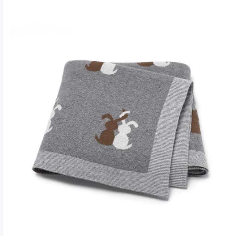 Manta de Punto a Crochet 100% Algodón Orgánico para Bebé, Cortavientos, Todas las Estaciones, Heredad, para Cochecito, Cuna, Arrullo
