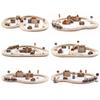 City Wooden Fun Transportation Train Track Assembly Building Blocks Kid Set Toy