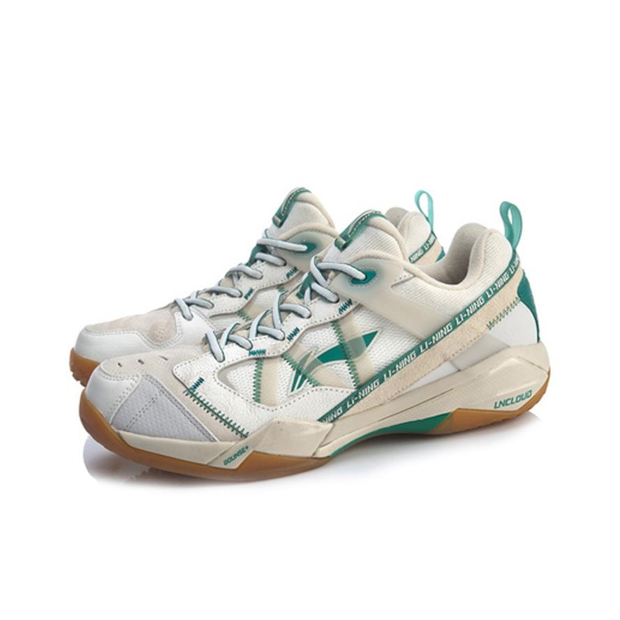 Li Ning Invincible No. ACE Cushioning Slip Resistant Abrasion Resistant Rebound Low Top Badminton Shoes Men's AYAQ015-2