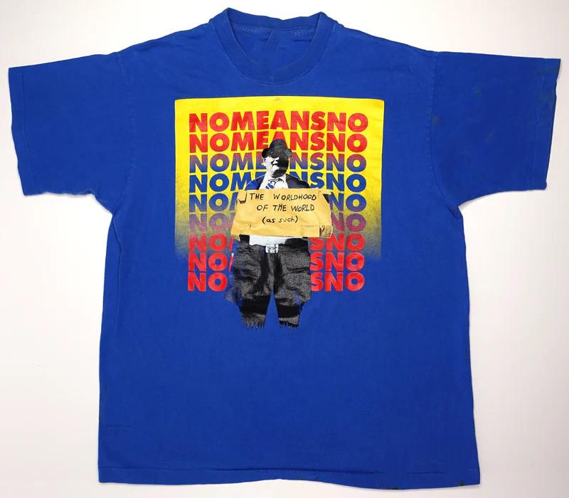 Nomeansno Band Music For Lovers Blue T-Shirt Cotton Full Size RD463 Unisex T-Shirt S