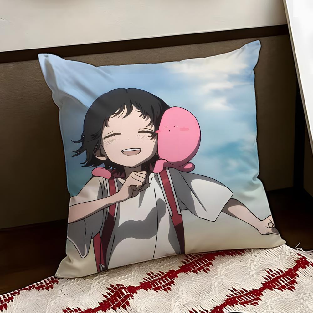 TTakopis Original AnimeSin Cushion Cover Reversible Soft Durable Pillow Cover Home Car MultiScene Use for Daily Comfort
