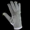 Impersonator Michael Joseph Jackson Costumes Jacket Sequies Black Shining Jacket