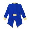 Boys Girls Circus Ringmaster Showman Magician Costume Halloween Tailcoat Jacket with Hat Gloves Outfits for Fancy Party