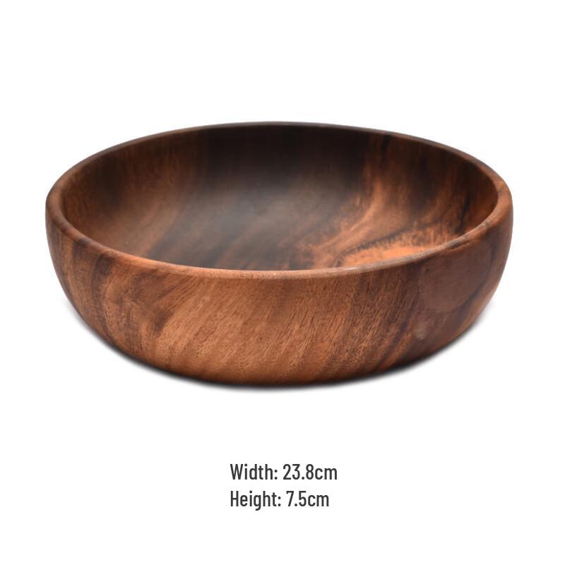

Dirien Japanese Style Acacia Wood Serving Bowl