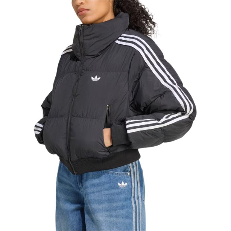 Adidas Originals three-stripes logo puffer jacket JX2970