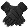 Black Mountaineering Gloves Wear-Resistant Full Finger Gloves Fashion Motorcycle Gloves  Men