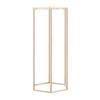 Wedding Flower Stand, 10PCS 60cm Column Flower Stand, Floral Stands with Acrylic Laminate, Hexagonal Cubic Floral Display Rack for Wedding, Party,