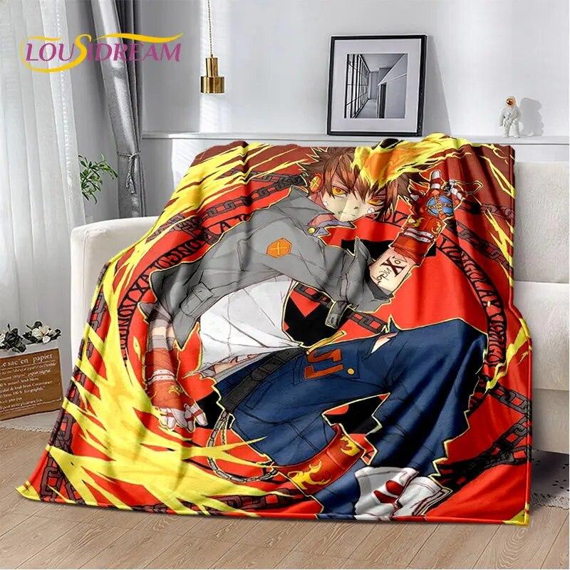 Anime Teachers Hitman Reborn Soft Plush Blanket,Flannel Blanket Throw Blanket for Living Room Bedroom Bed Sofa Picnic Cover Kids