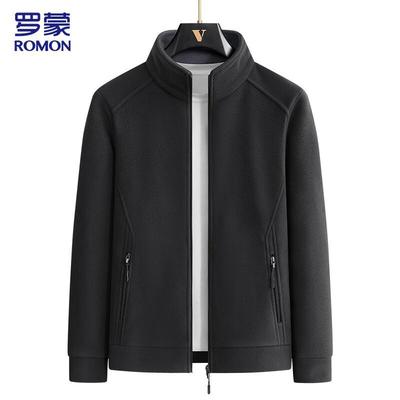 Men's Fleece-Lined Stand-Collar Jacket 935