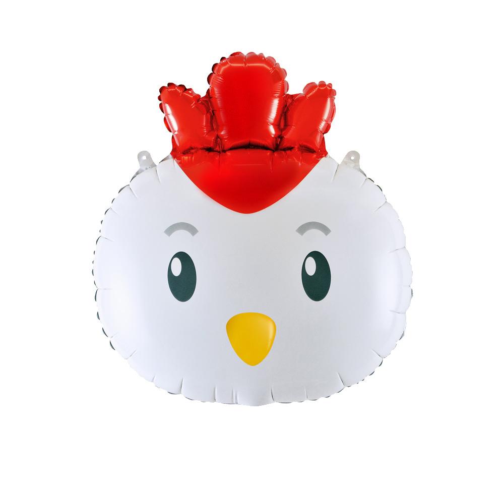 New Cartoon Jungle Animal Aluminum Film Balloon Tiger Lion Birthday Party Scene Decoration and Arrangement Balloon