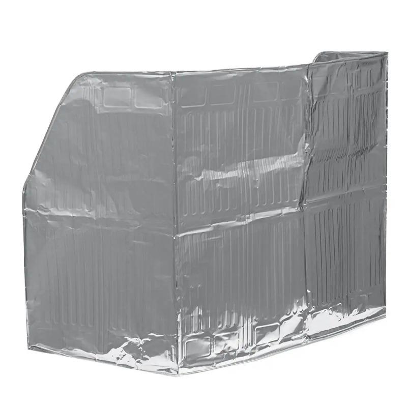 Kuchyňský sporák 120 x 50 cm Kryt proti stříkající vodě na olej Hliníková fólie Ochrana proti stříkající vodě Nářadí na pánev Ochranný štít proti stříkající vodě