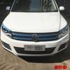 Colorful Grille Grill Carbon Fiber Stickers And Decals Car-styling For Volkswagen VW tiguan 2013-2017 Accessorie