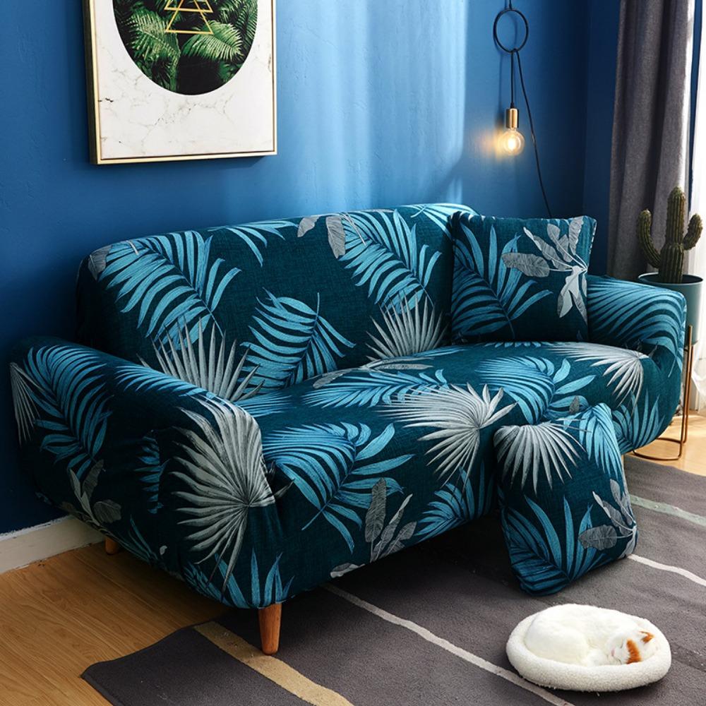 Universal Elastic Sofa Cover Full Protection Slipcouch Dustproof Stretchable Sofa Protector Luxury Style