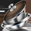 304Stainless Steel Plates Picnics Camping Plates Party Dishware Set Metal Dish Set for Kitchens and Dining Tables
