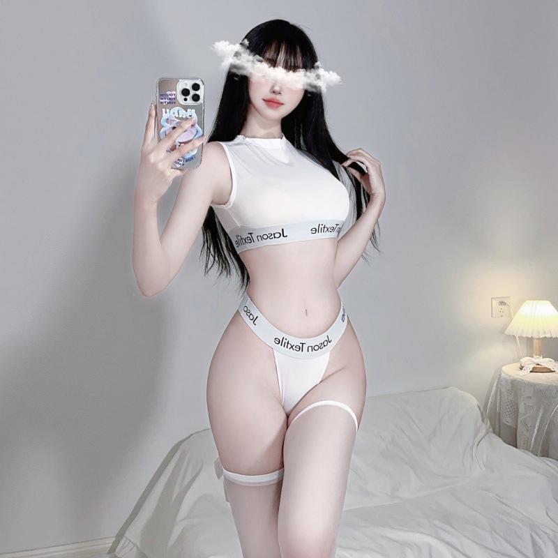 Passion Seide Dessous Badeanzug Set: Enger Body & Hüftumspielender Trikot für Damen