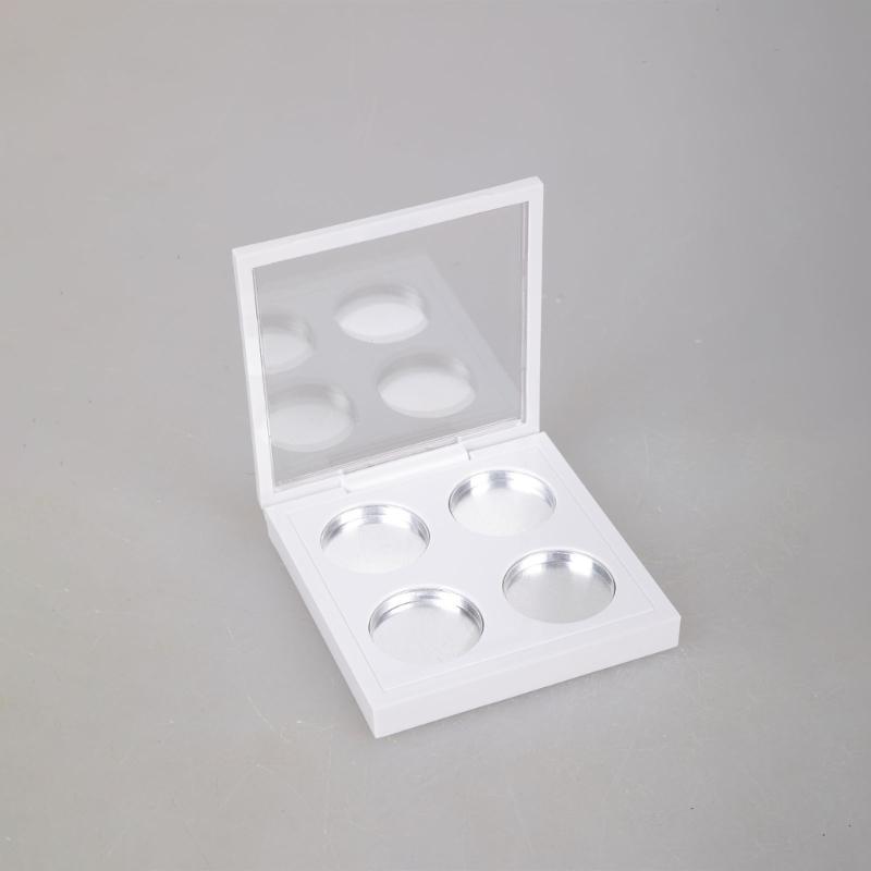 Multi Compartment Eyeshadow Storage Solution For 26.5mm Pans Magnetic Closure Cosmetic Organizers Box