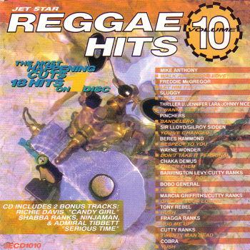 

CD VARIOUS - Reggae Hits Volume 10 JECD1010 Jet Star 1991 UK Reggae, Ska & Dub Used