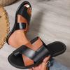 Plus Size  Shoes Female Thong Women's Slippers Outdoor Casual Sandals Women Round Toe Mixed Colors Flat with Open Toe Sandal