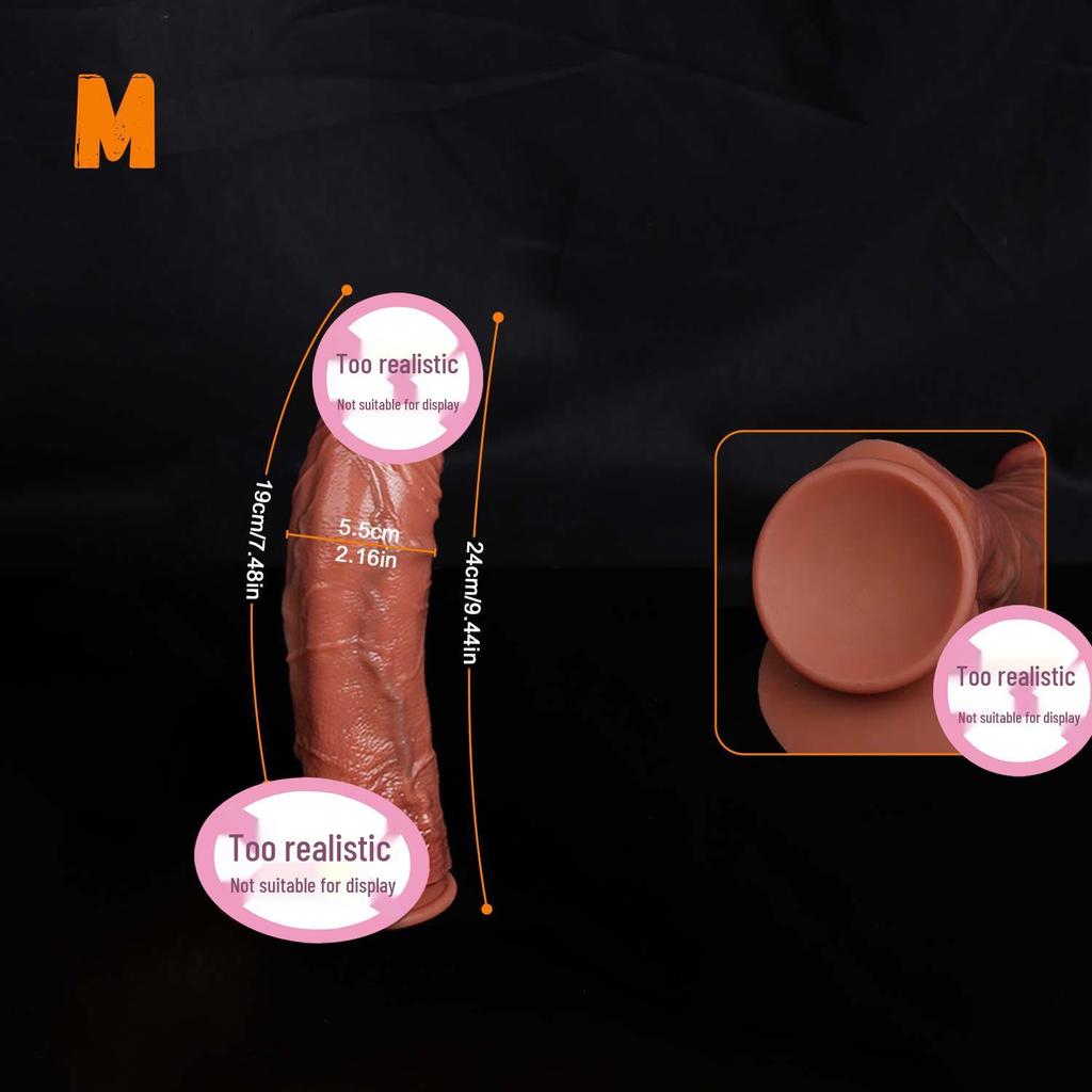 Realistic Silicone Penis Female Masturbator Adult Toy